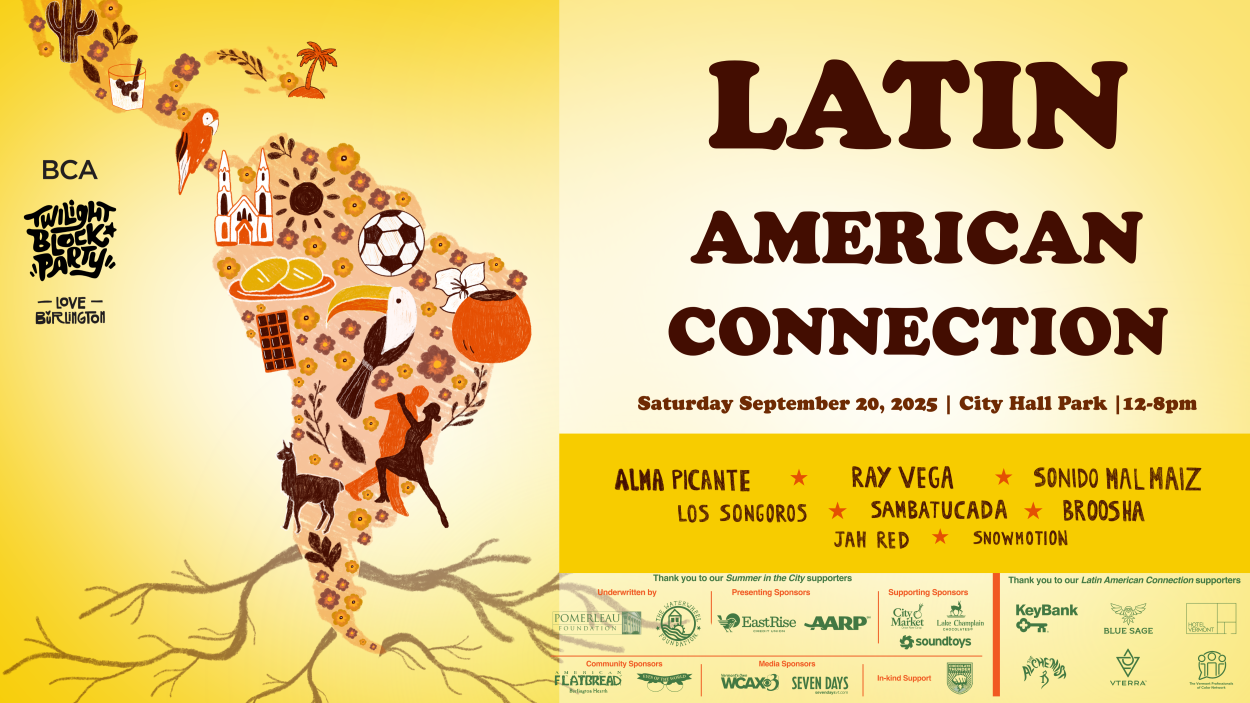 Latin American Connection Saturday September 20, City Hall Park 12-8 pm