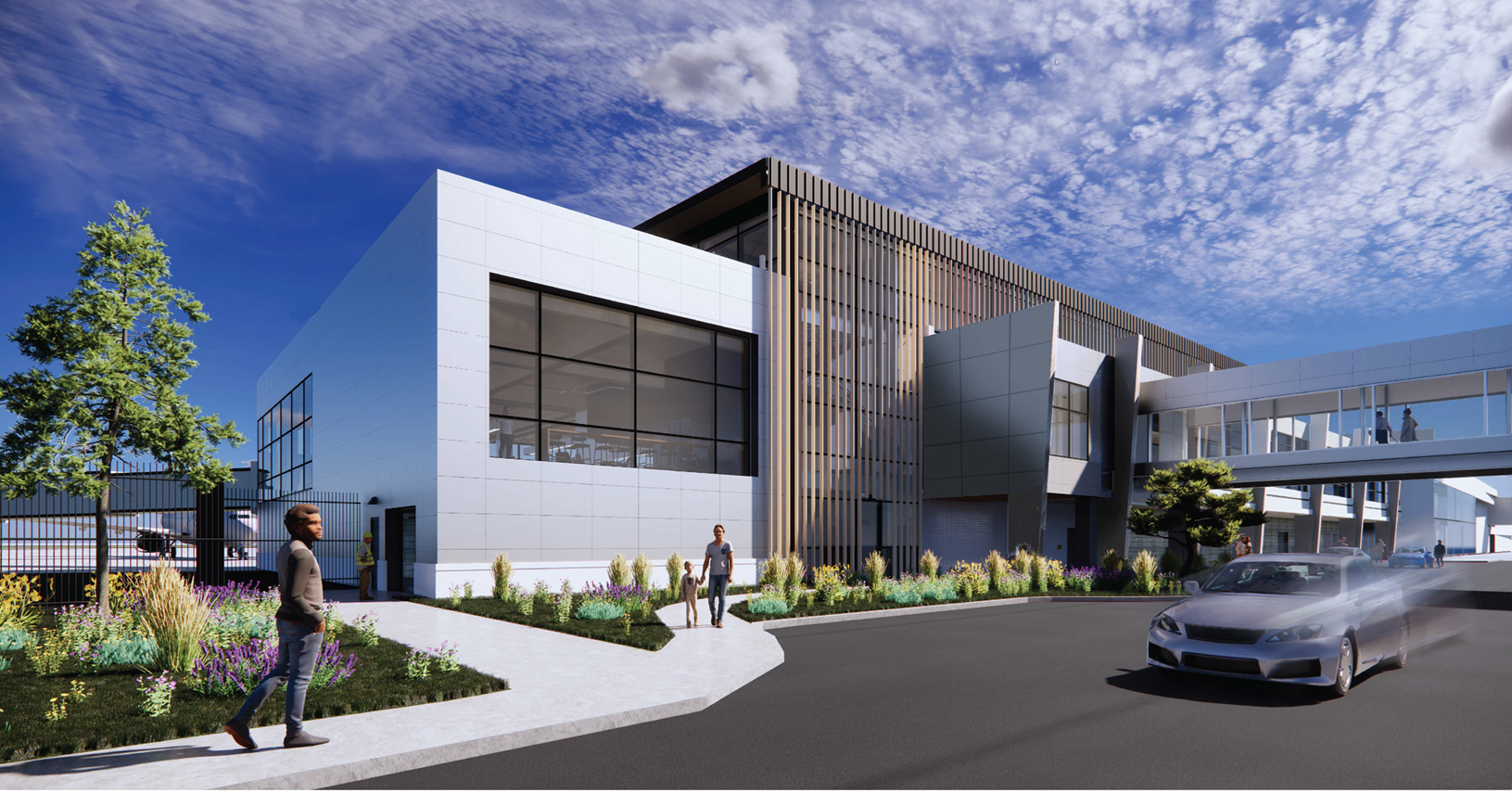 Rendering of the new planned Airport Expansion