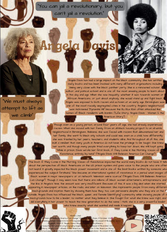Angela Davis informational panel