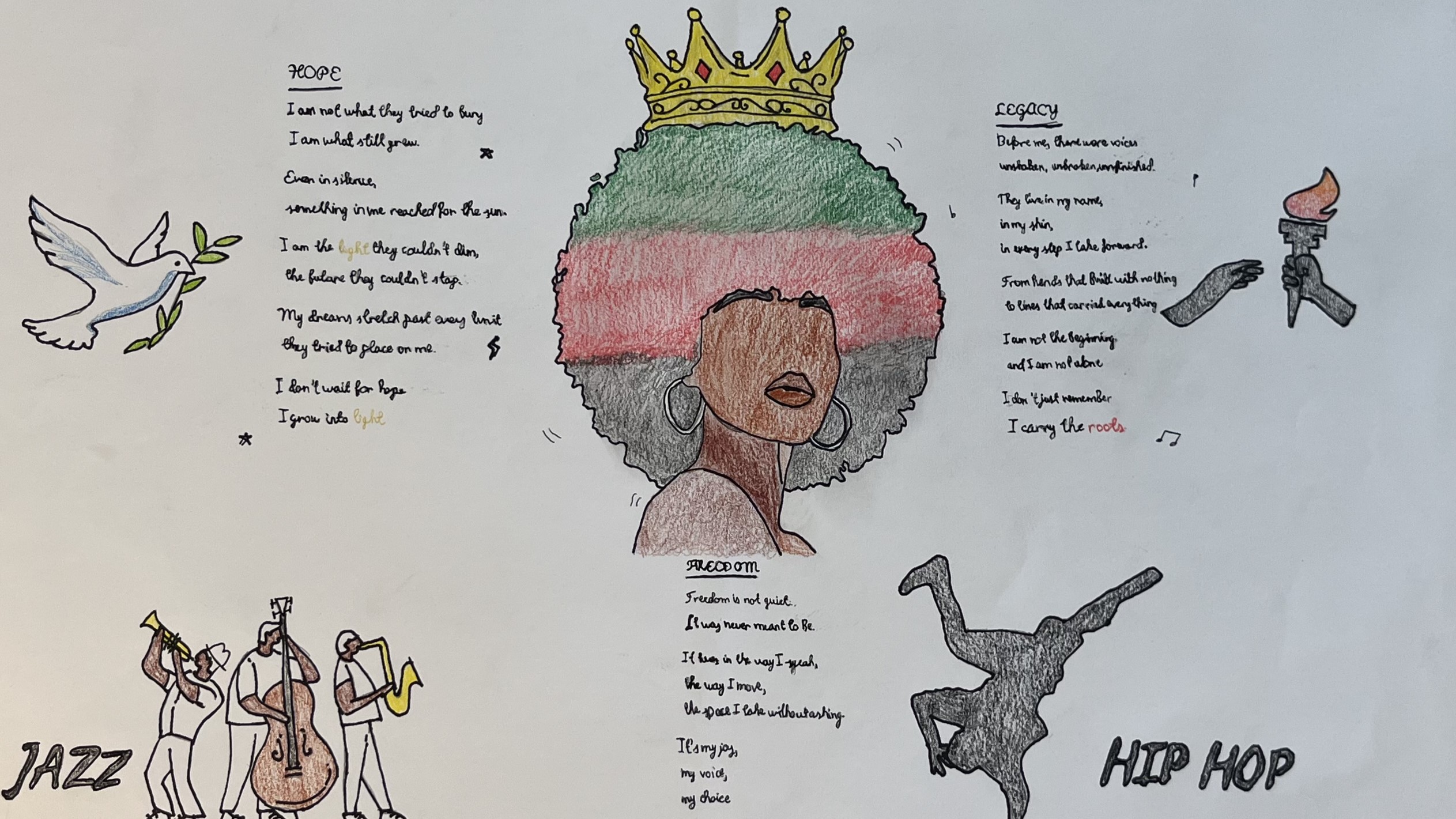 Illustration - Hope, Legacy, Freedom