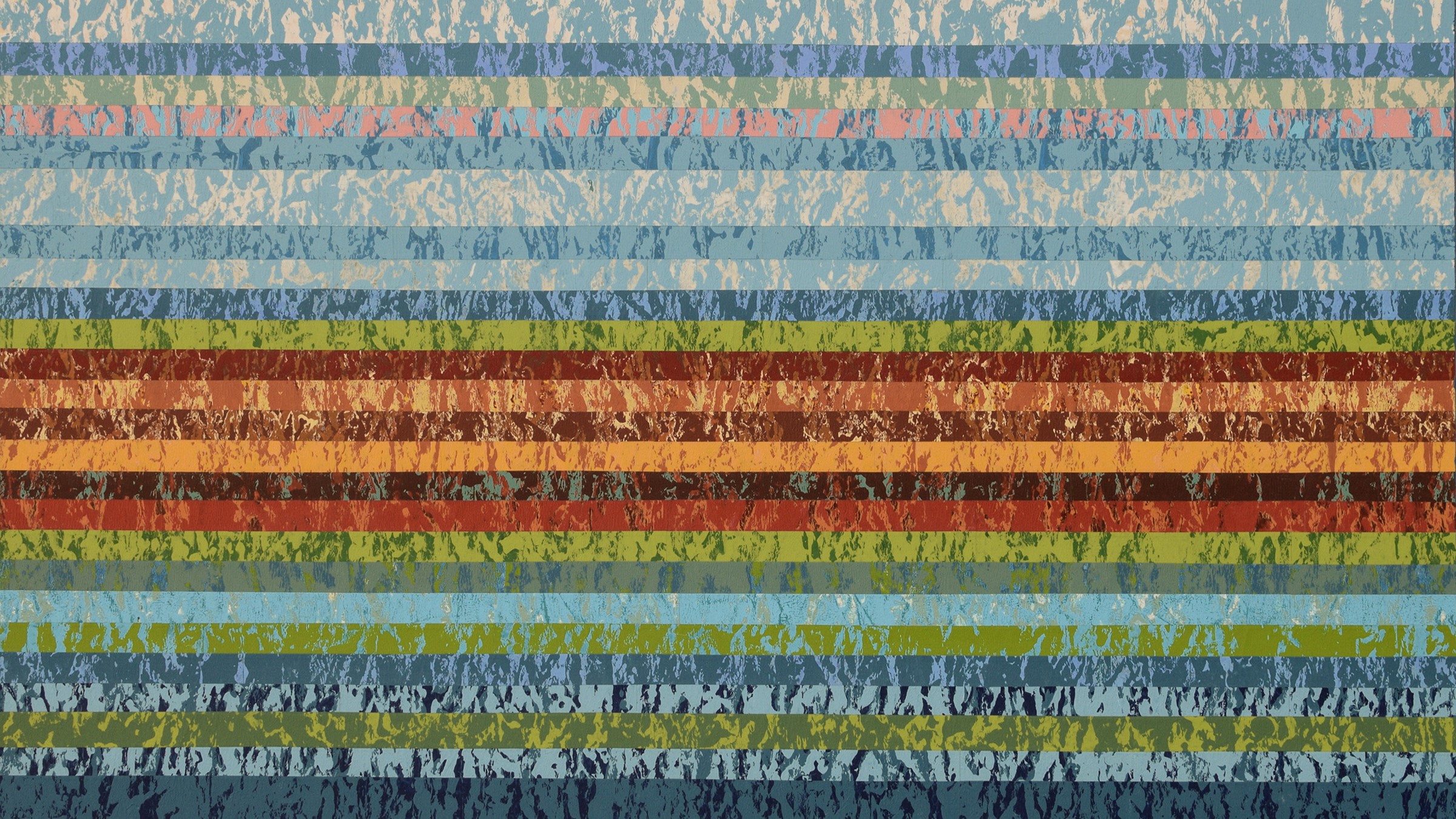 abstract collage with horizontal lines and texture