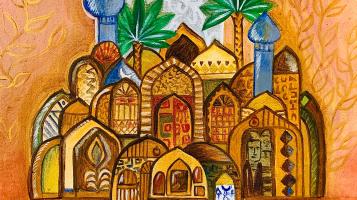 abbas_sabah_old_babylon_oil_painting_17x13_400