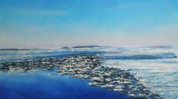potashnikova._blue_solitude_pastel_on_watercolor_paper_15x22in_available