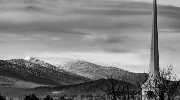 inkjet print of mt. mansfield