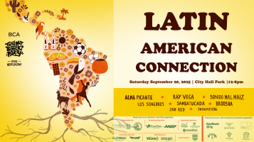 Latin American Connection Saturday September 20, City Hall Park 12-8 pm