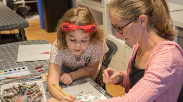 Family Art Saturday photo by RBG