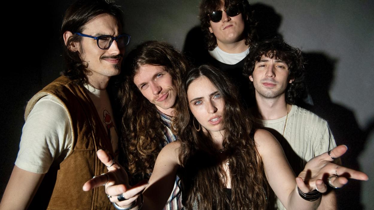 Group shot of the band All Night Boogie