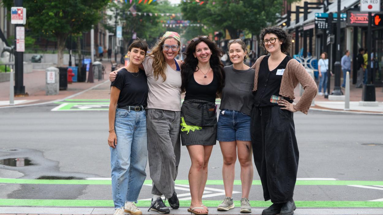 Main St Block Print Party